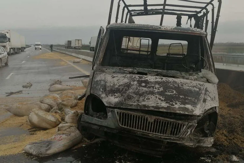 В ДТП в Лянкяране заживо сгорел водитель - ФOTO - ОБНОВЛЕНО