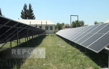 Goranboyda orta məktəb günəş panelləri ilə isidiləcək və işıqlandırılacaq