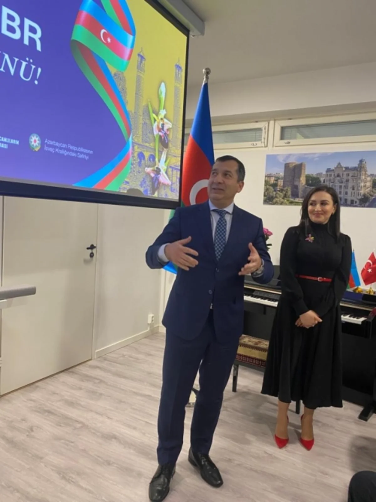 Helsinkidə Zəfər Günü qeyd edilib