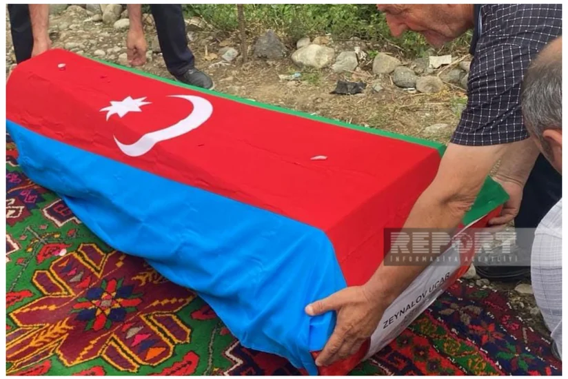 Göygöldə Birinci Qarabağ müharibəsinin şəhidi Ucar Zeynalov dəfn edilib - YENİLƏNİB