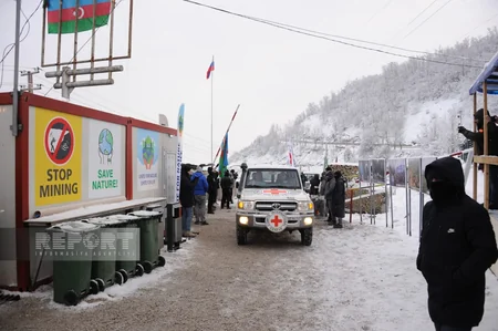ICRC vehicles pass freely from Lachin to Khankandi - UPDATED