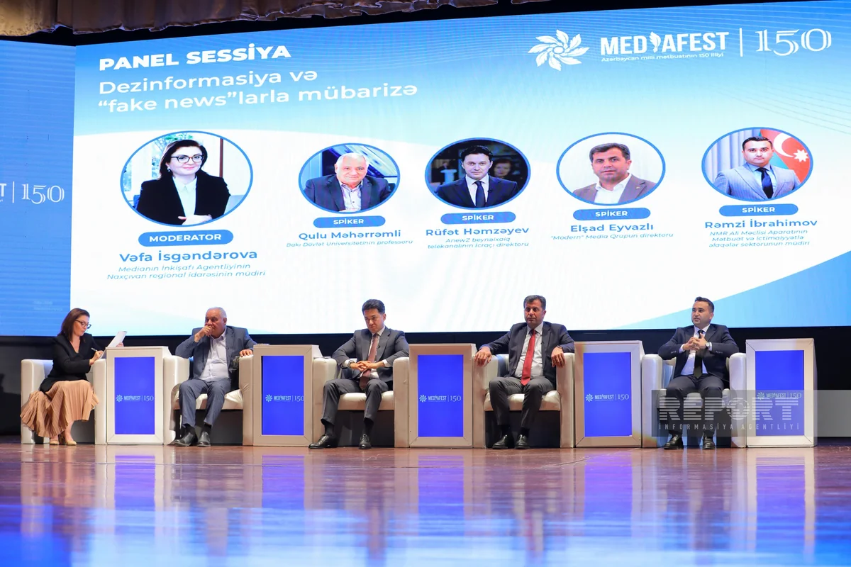 Naxçıvanda dezinformasiya və saxta xəbərlərlərlə mübarizə üsulları müzakirə edilib