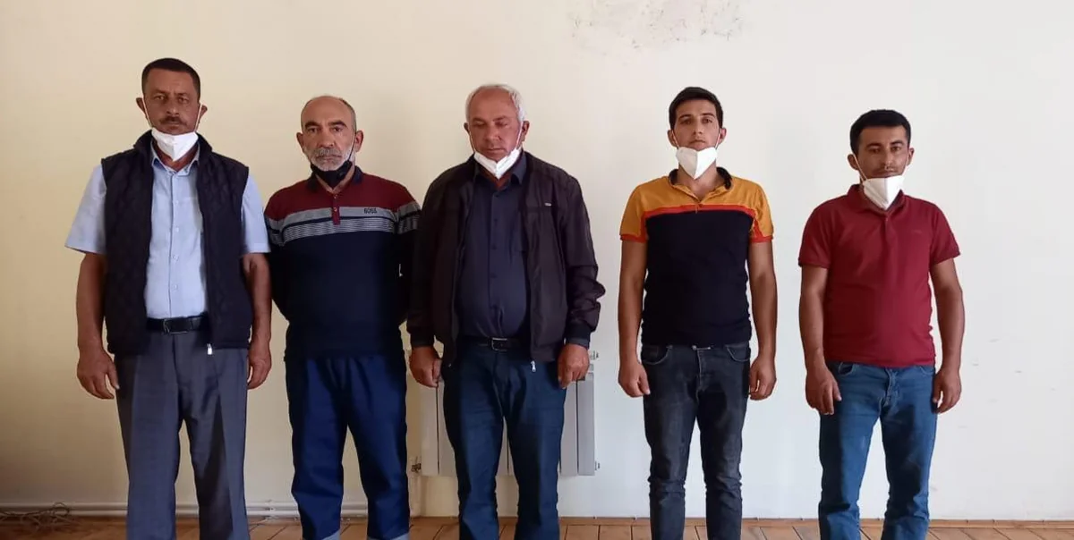 Azad edilmiş ərazilərə qanunsuz keçmək istəyənlər polisə tabesizlik göstərib