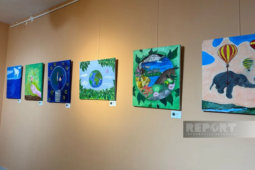 Art for the Earth: Kids and teens showcase powerful environmental messages in Baku