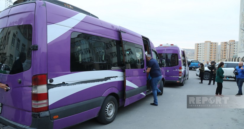 Növbəti köç karvanı Sarıcalıya çatıb, mənzillərin açarları təqdim edilib - YENİLƏNİB