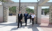 Prezident və birinci xanım “Hacıkənd” istirahət kompleksinin tikintisi ilə tanış olublar - YENİLƏNİB