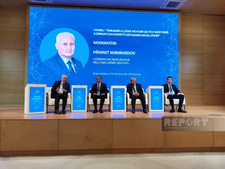 Qəbələdə Heydər Əliyev və milli-mənəvi dəyərlərə həsr olunan konfrans keçirilib