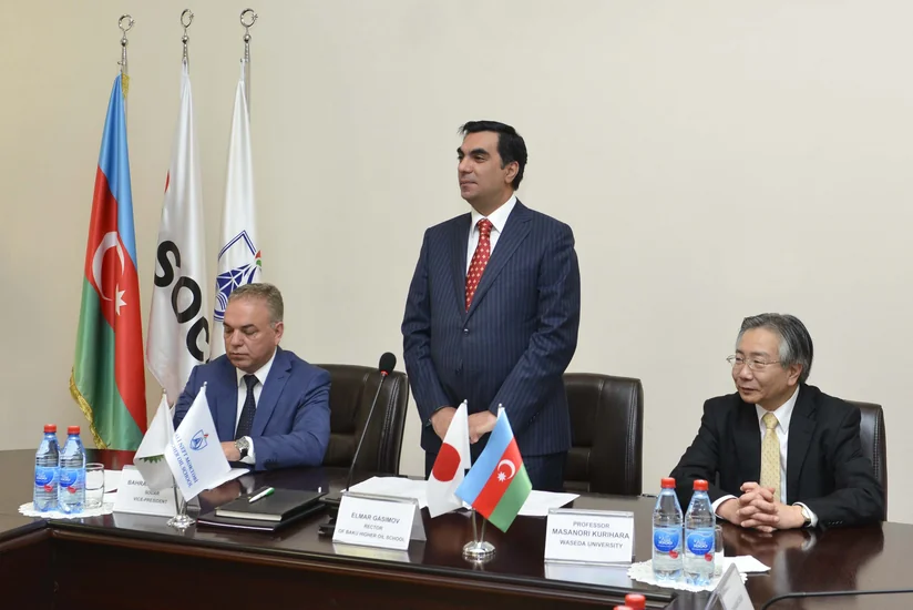 Professor of Japanese University holds seminar in Baku Higher School of Oil