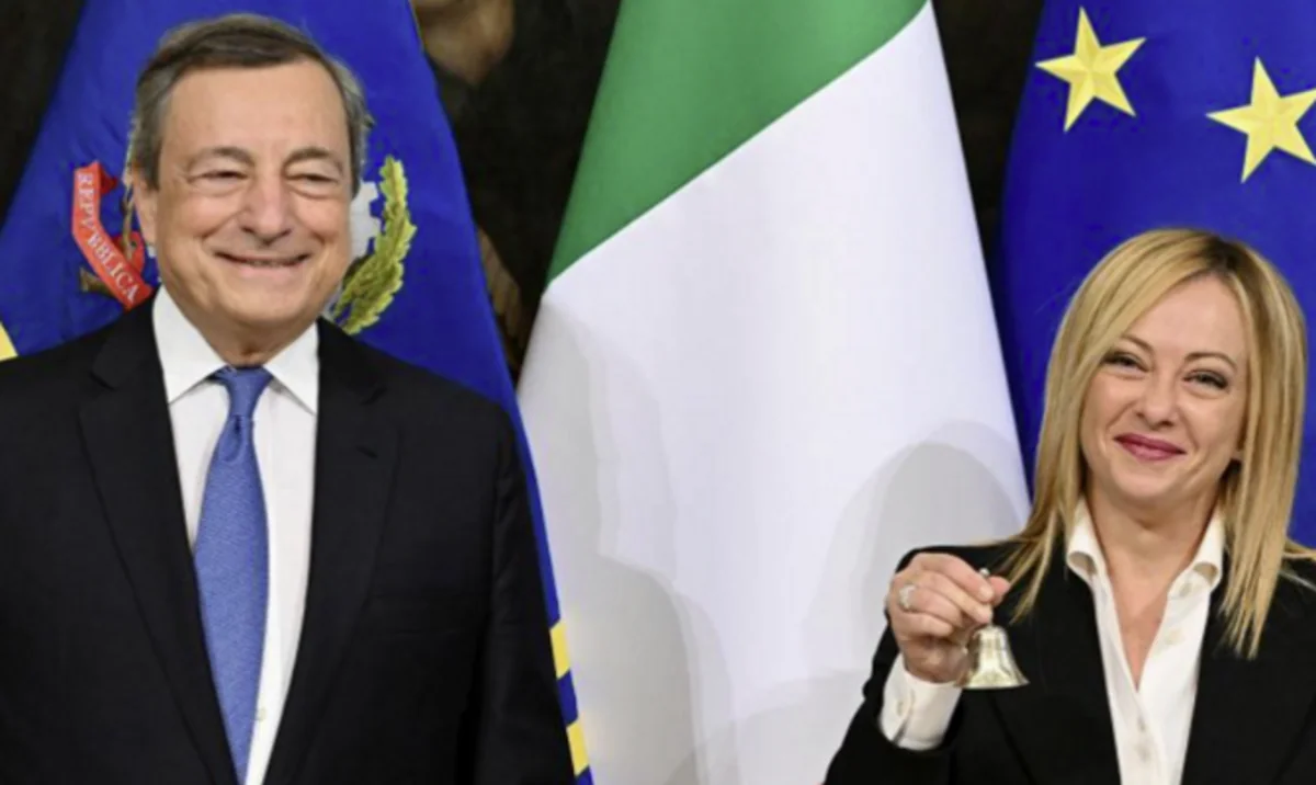 Meloni takes over as Italy's first woman PM