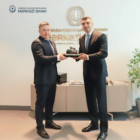 Azərbaycan Qazaxıstanla pul siyasətinin əməliyyat çərçivəsinin təkmilləşdirilməsini müzakirə edib