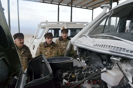Deputy defense ministers check combat training of units in Lachin 