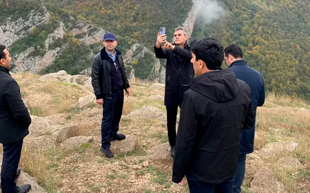 Türkiyə Böyük Millət Məclisinin nümayəndə heyəti Şuşada olub