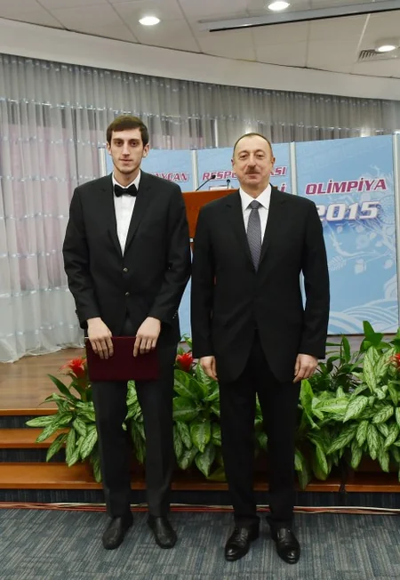 ​Prezident İlham Əliyev 2015-ci ilin idman yekunlarına həsr olunan mərasimdə iştirak edib