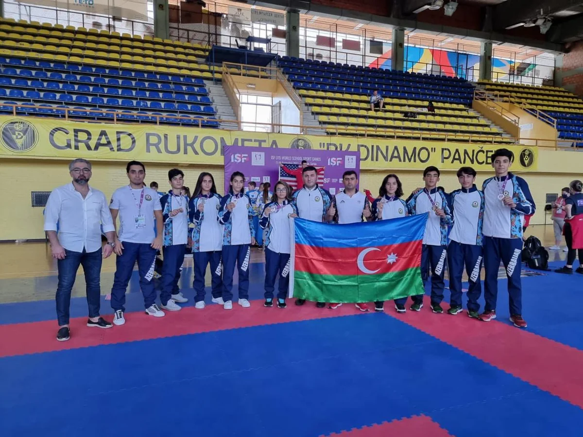 Azerbaijani schoolchildren won numerous medals in Belgrade