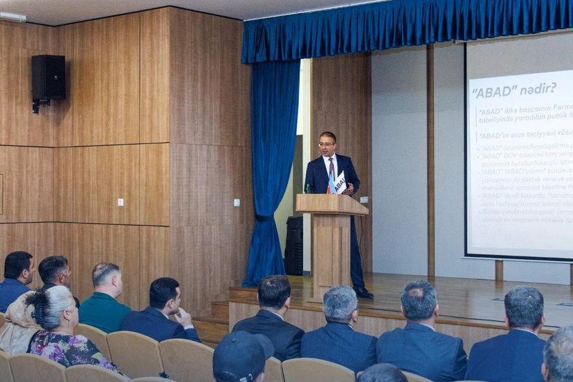 ABAD Füzuli şəhərində sakinlərlə görüş keçirib