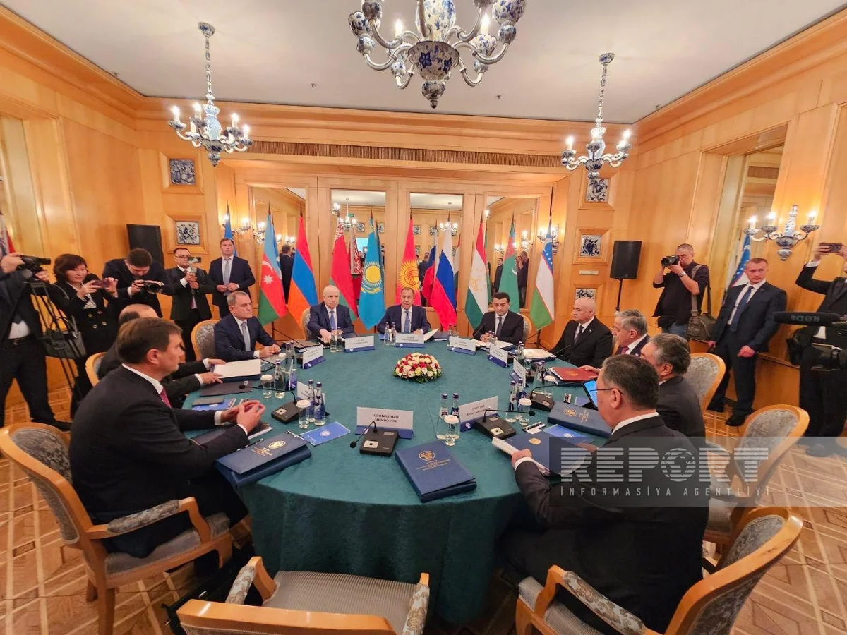 Moskvada MDB XİN rəhbərlərinin Şurasının iclası başlayıb - VİDEO