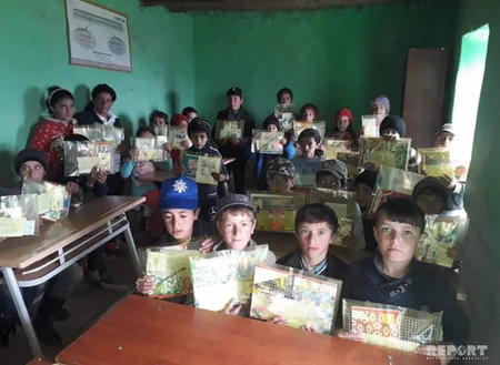 Qubanın ucqar dağ kəndlərində Uşaqların Beynəlxalq Müdafiəsi Günü qeyd edilib - FOTO