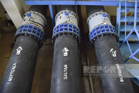 Neftçalada su-kanalizasiya şəbəkələrinin yenidən qurulması davam etdirilir