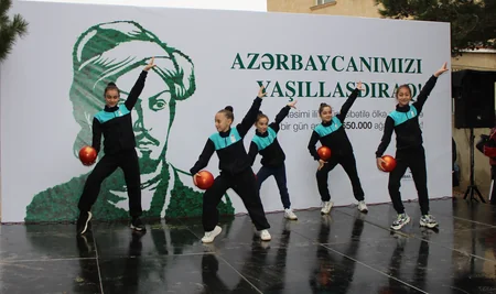 Səbaildə ağacəkmə aksiyası keçirilib