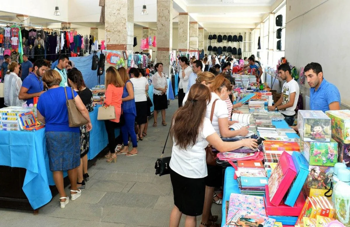 Naxçıvanda məktəbli yarmarkası keçiriləcək