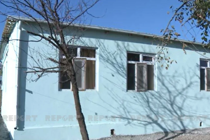 Ağdamda ermənilərin raketlə dağıtdığı ev yenidən bərpa olunub