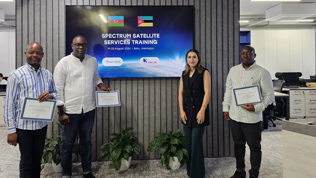 Azərkosmos Mozambikə kosmik bilik ixrac edib