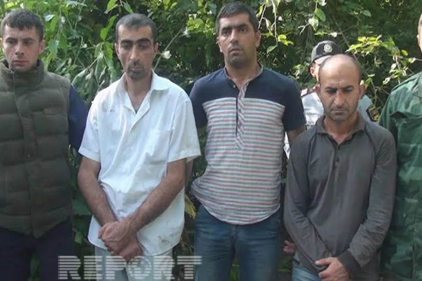 ​Qax rayonunda narkotik bitkilər əkmiş Şəki və Zaqatala sakinləri saxlanılıb - FOTO