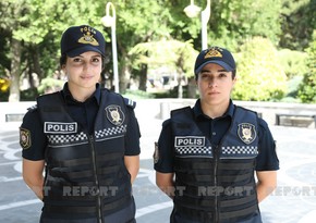 Qadın polis: Xidmətdə olmaq mənə şərəfdir - VİDEO