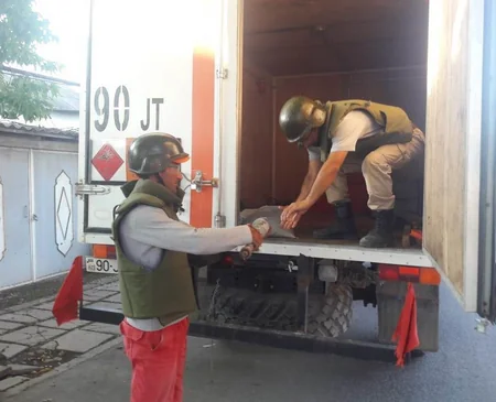 ANAMA tərəfindən 3 ədəd partlamış hərbi sursat aşkarlanıb