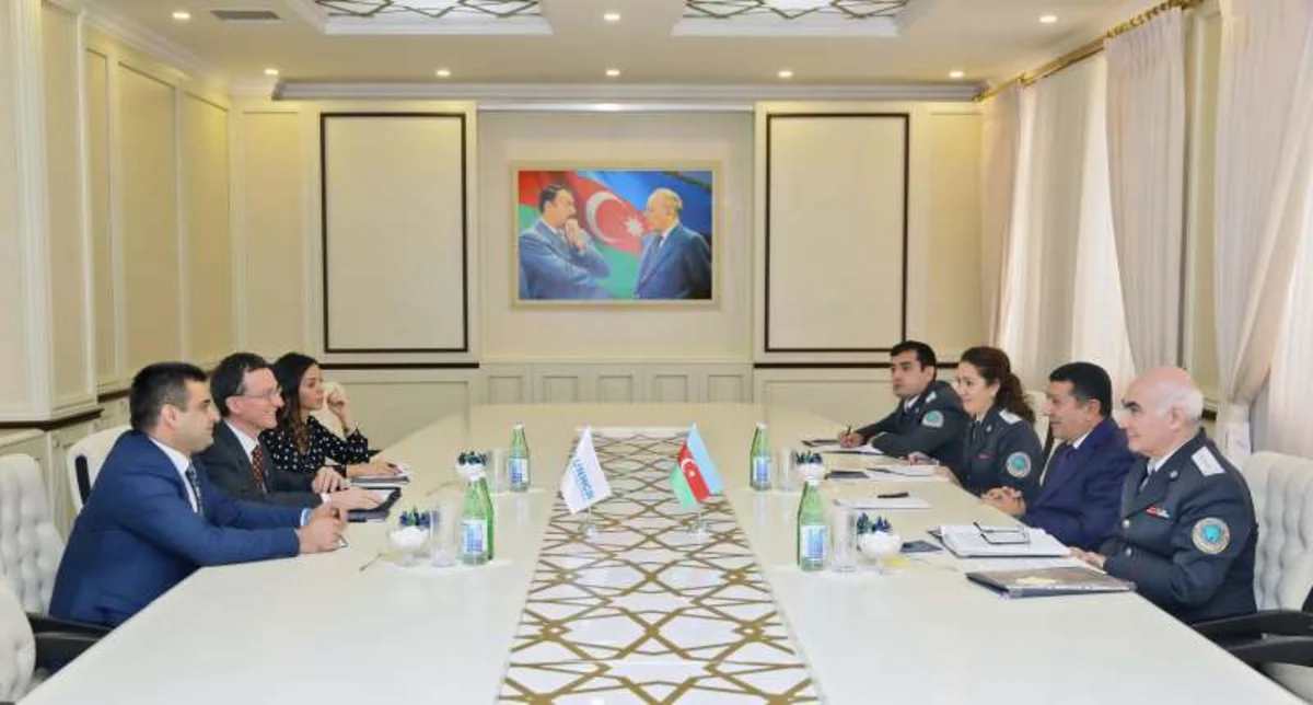 Firudin Nəbiyev BMT QAK-ın Azərbaycandakı nümayəndəliyinin rəhbəri ilə görüşüb
