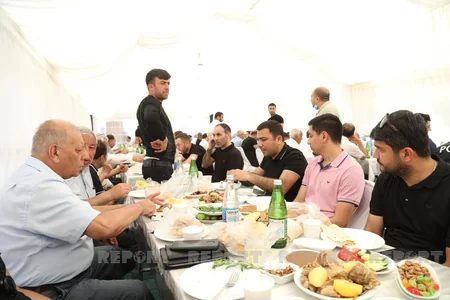 Jurnalist Məhərrəm İbrahimovun şəhid olmasının ildönümü münasibətilə mərasim keçirilib