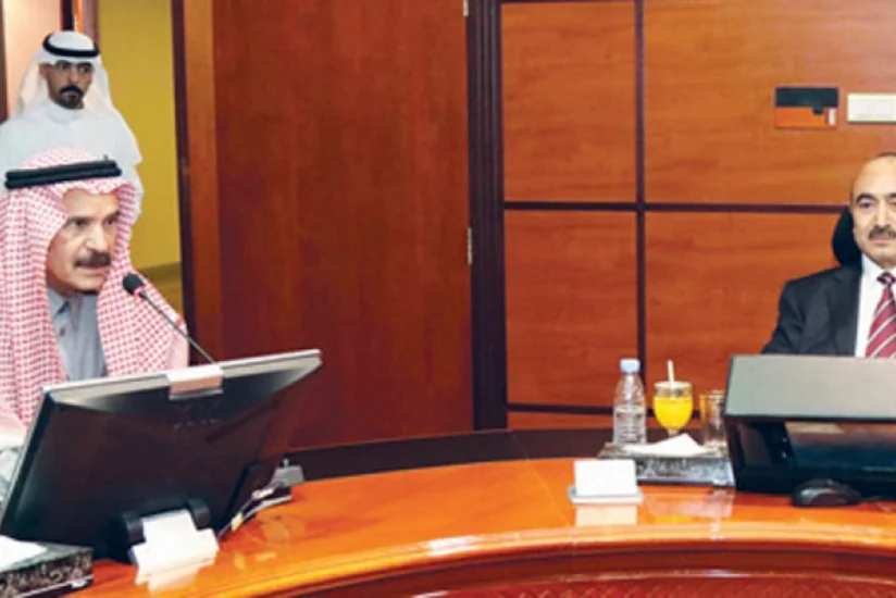 Əli Həsənov “Əl-Cəzirə” qəzetinin baş redaktoru Xalid əl-Maliki ilə görüşüb