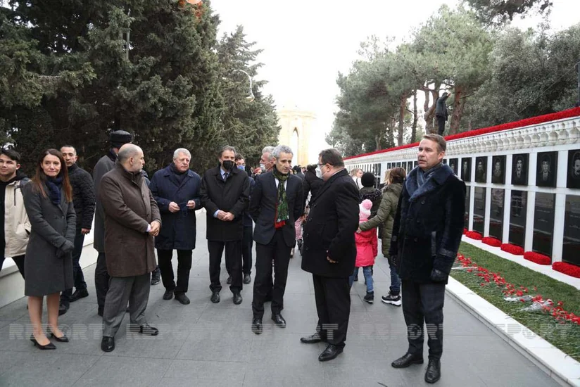 Послы стран ЕС почтили память жертв трагедии 20 января