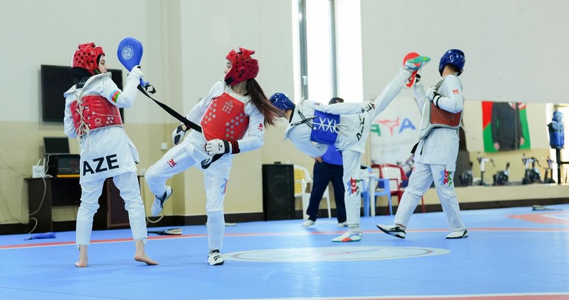 Azərbaycan taekvondo millisinin üzvləri təlim-məşq toplanışlarına cəlb olunublar