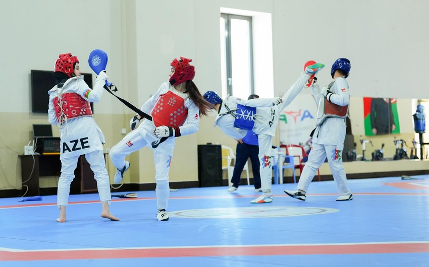 Azərbaycan taekvondo millisinin üzvləri təlim-məşq toplanışlarına cəlb olunublar