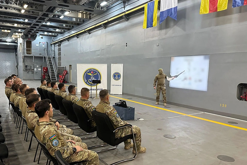 Azərbaycan xüsusi təyinatlılarının Türkiyədə qatıldığı beynəlxalq təlimlə bağlı brifinq keçirilib