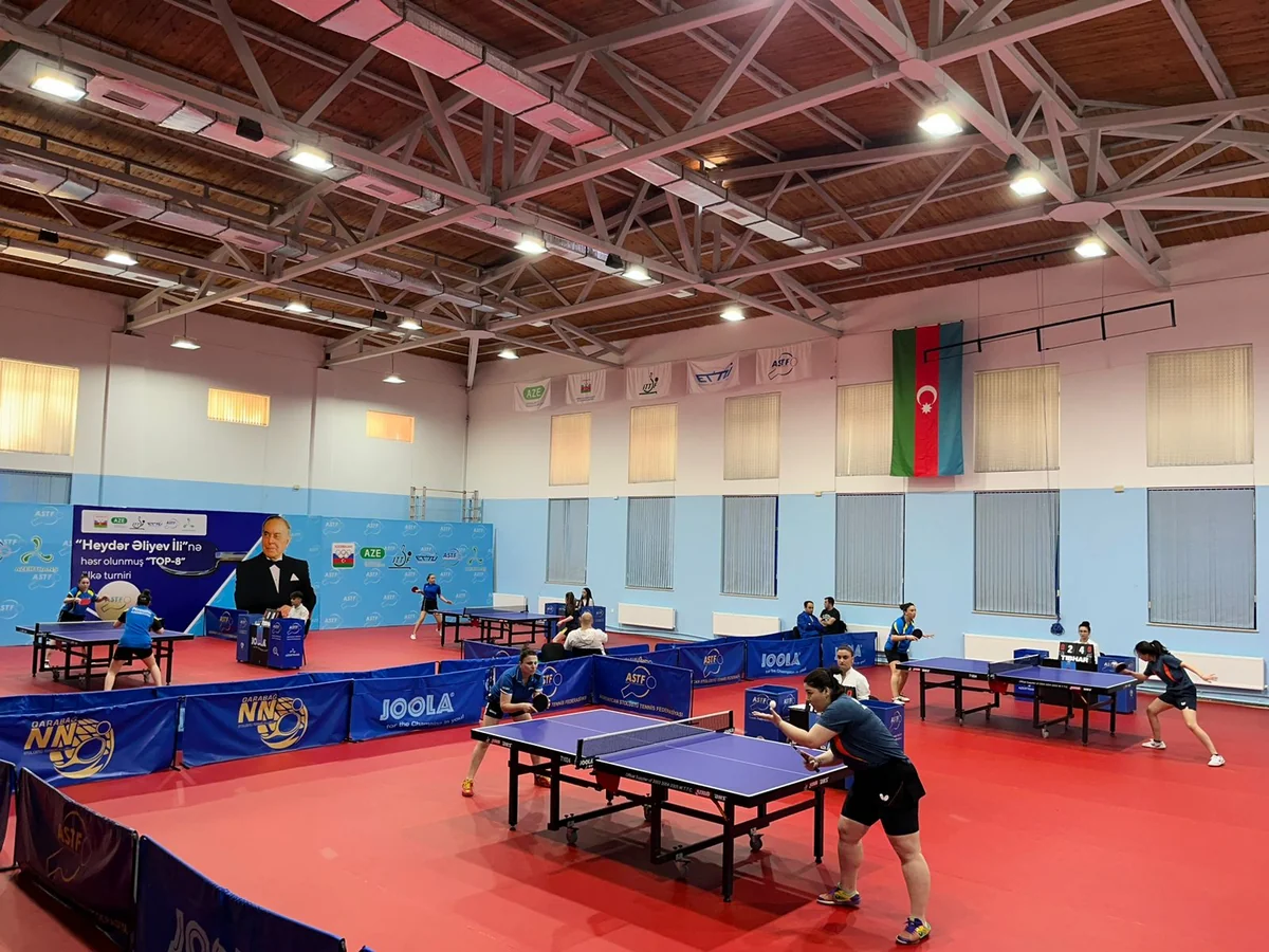 Heydər Əliyev ilinə həsr olunan stolüstü tennis turniri keçirilib