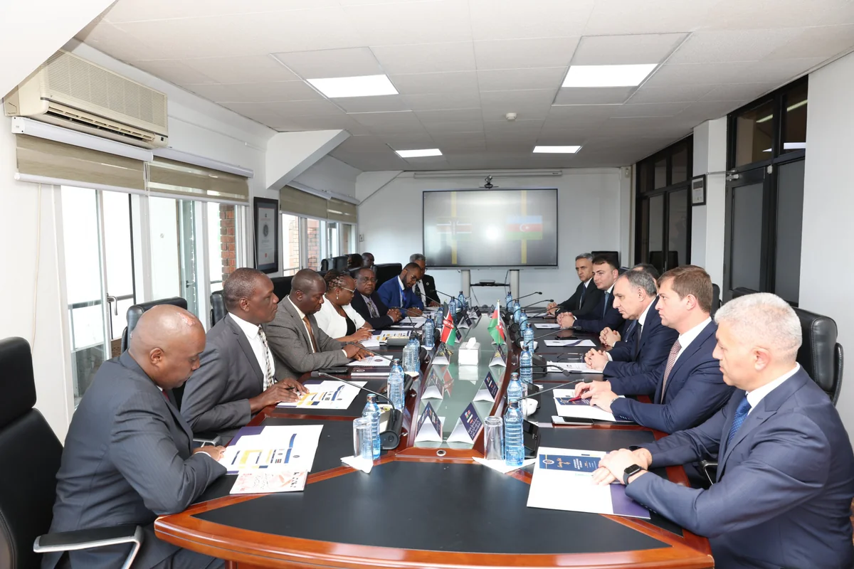 Kenyan president receives Azerbaijani prosecutor general