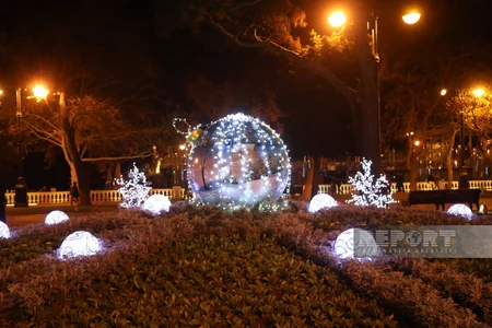 Bakı Yeni ili qarşılamağa hazırdır