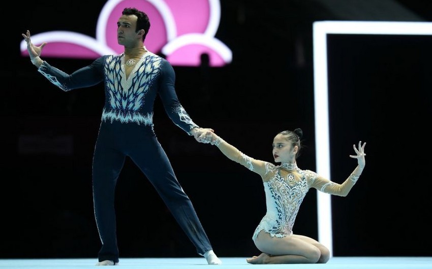 Azərbaycan gimnastları Bakıdakı dünya çempionatında gümüş medal qazanıb