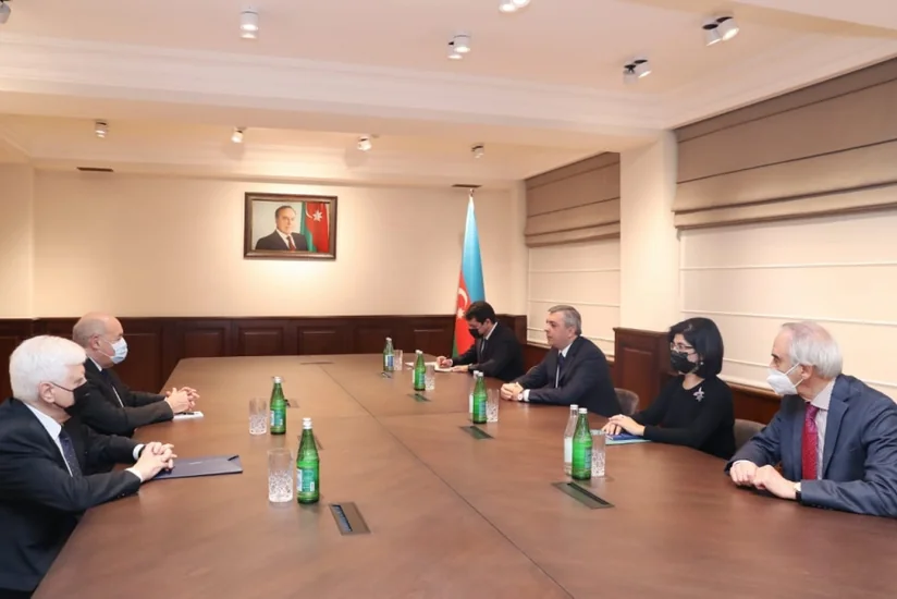 Prezident Administrasiyasının rəhbəri Putinin xüsusi nümayəndəsi ilə görüşüb