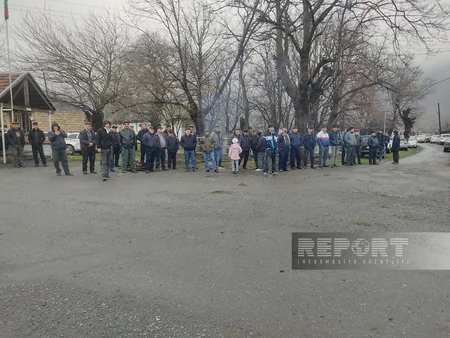 Qaxın Əmbərçay kəndində Novruz şənliklərində at yarışları keçirilib