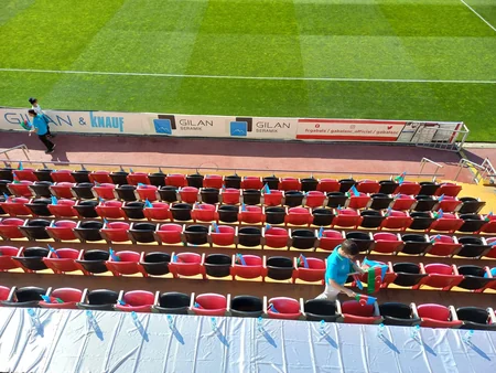 Qəbələ şəhər stadionu Azərbaycan Kubokunun finalına hazırdır