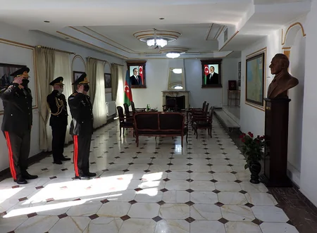 Zakir Hasanov visits Azerbaijani embassy in Iran