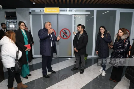 Jurnalistlər KTM-də icbari tibbi sığortanın təşkili ilə tanış olublar