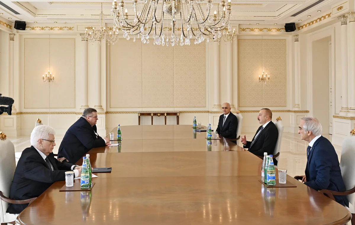President of Azerbaijan receives Russian Deputy PM 