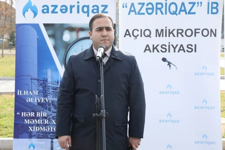 “Azəriqaz” Gəncədə sahibkarlarla görüş keçirib