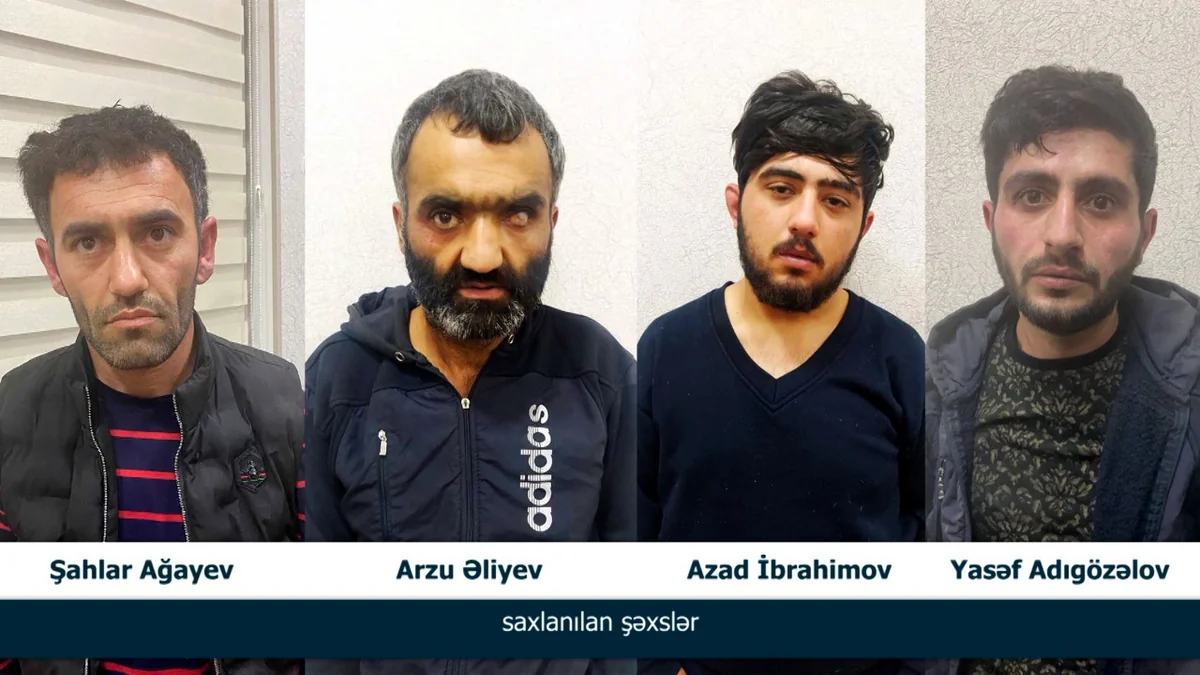 Bakıda avtomobillərin akkumulyatorunu oğurlayan 4 nəfər saxlanılıb