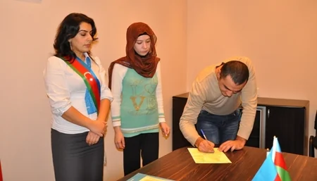 Bakı İstintaq Təcridxanasında nikah mərasimi olub