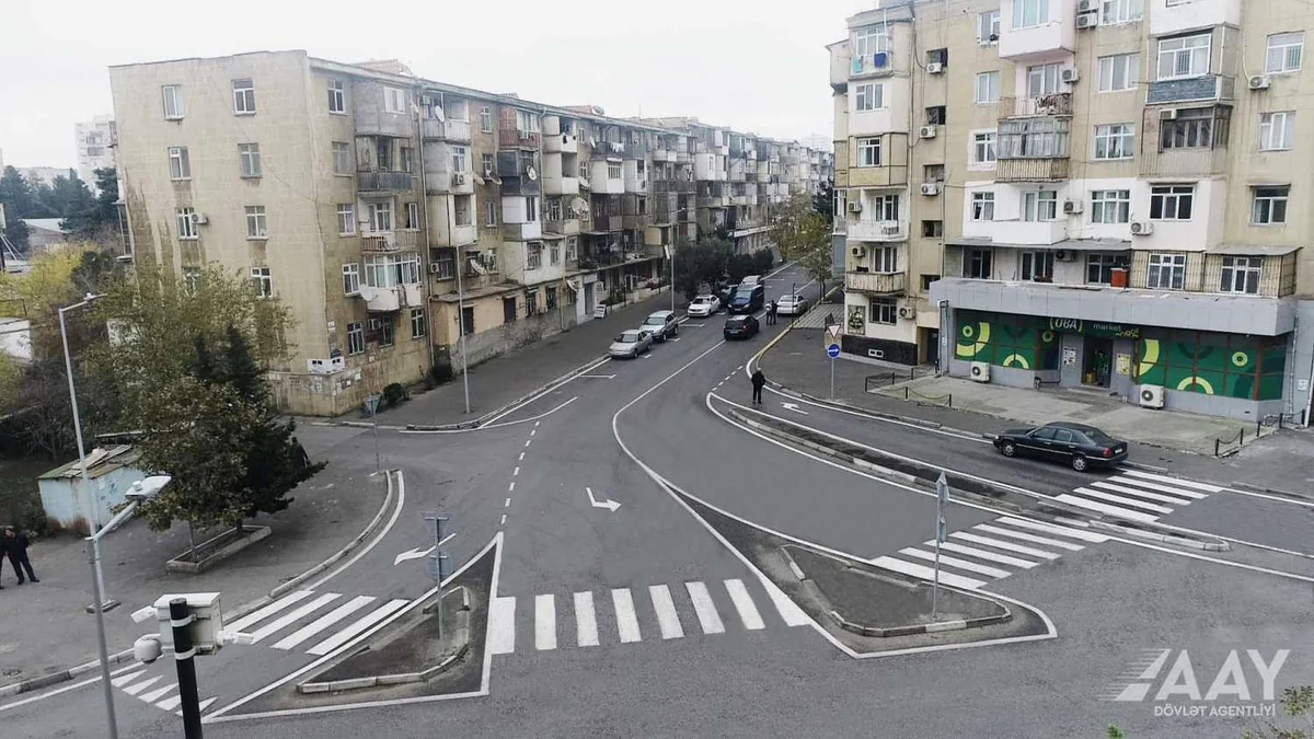 Bakının Tofiq Abbasov küçəsi təmir edilib